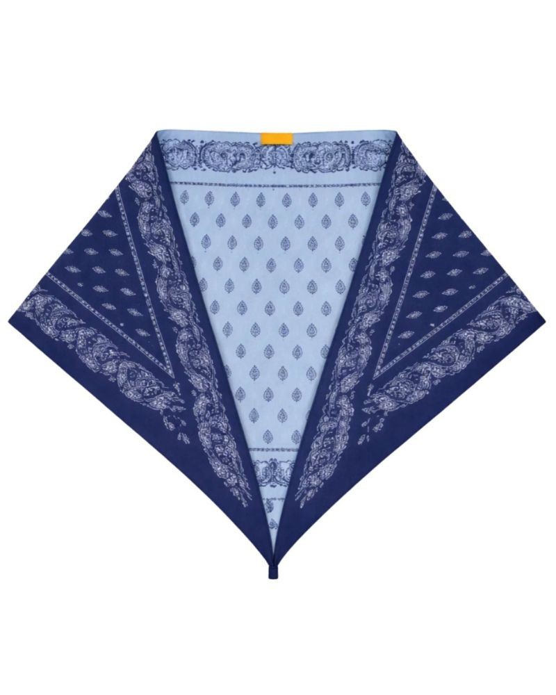 Detalje billede af Guest In Residence The Wild Rag Scarf Indigo Blue/Light Blue