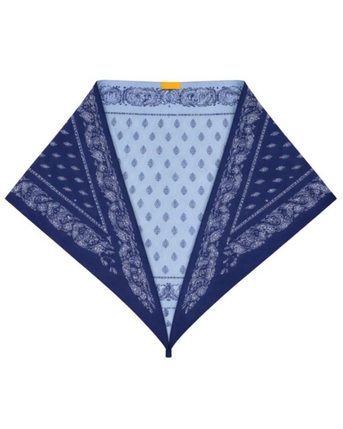 Detalje billede af Guest In Residence The Wild Rag Scarf Indigo Blue/Light Blue
