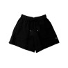 Pack shot af Scarlett Poppies Utrika Shorts Onyx Black på hvid baggrund