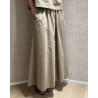 Model billede af Pomandére Skirt Dove Gray Khaki Nederdel
