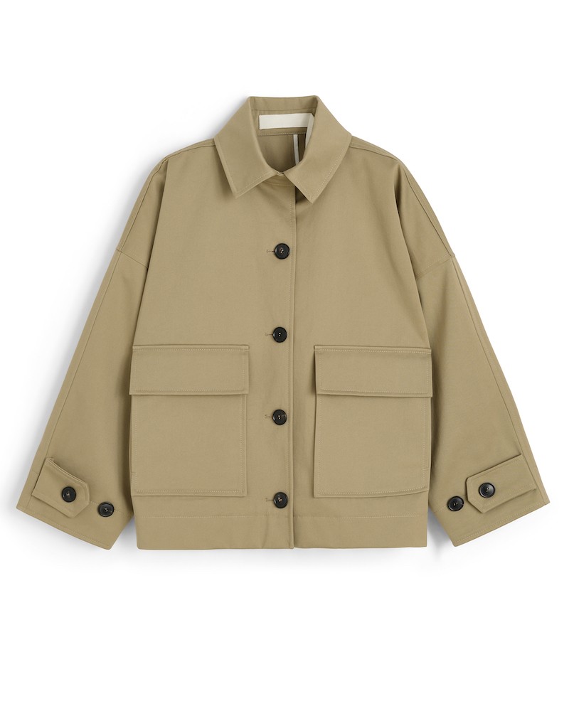 Pack shot af Aiayu Ritu Jacket Twill Classic Khaki