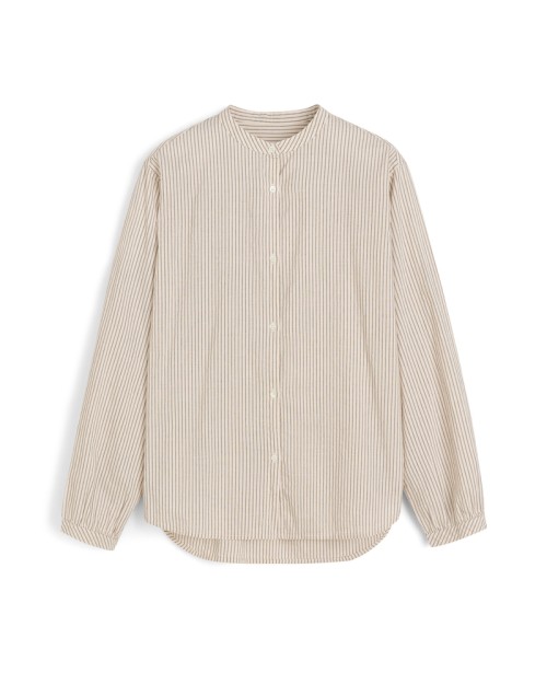 Pack shot af Aiayu Bibs Shirt Epure Mix Black på neutral baggrund