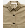 Close up af Aiayu Ritu Jacket Twill Classic Khaki
