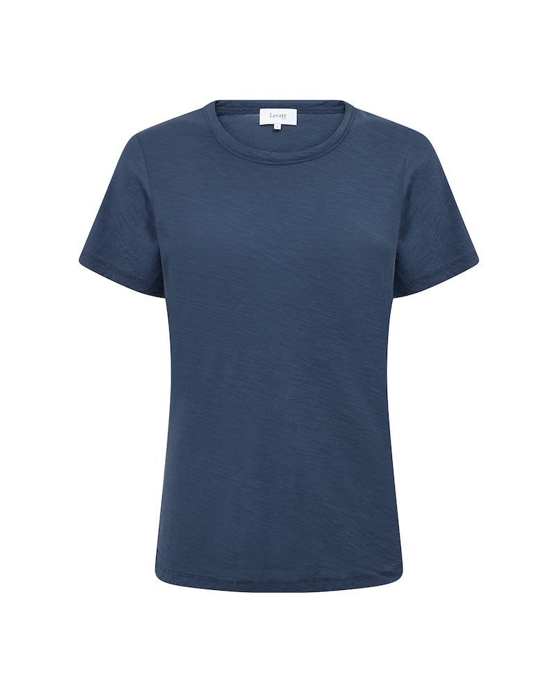 Pack shot af Leveté Room Any 1 T-shirt Dark Blue