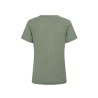 Pack shot af Leveté Room Any 1  kortærmet T-shirt Khaki bagfra