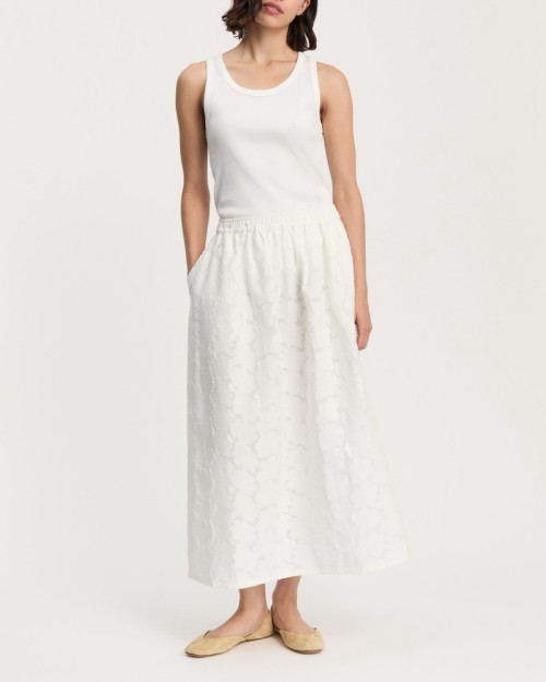 Model billede af Aiayu Skirt Laceflower White