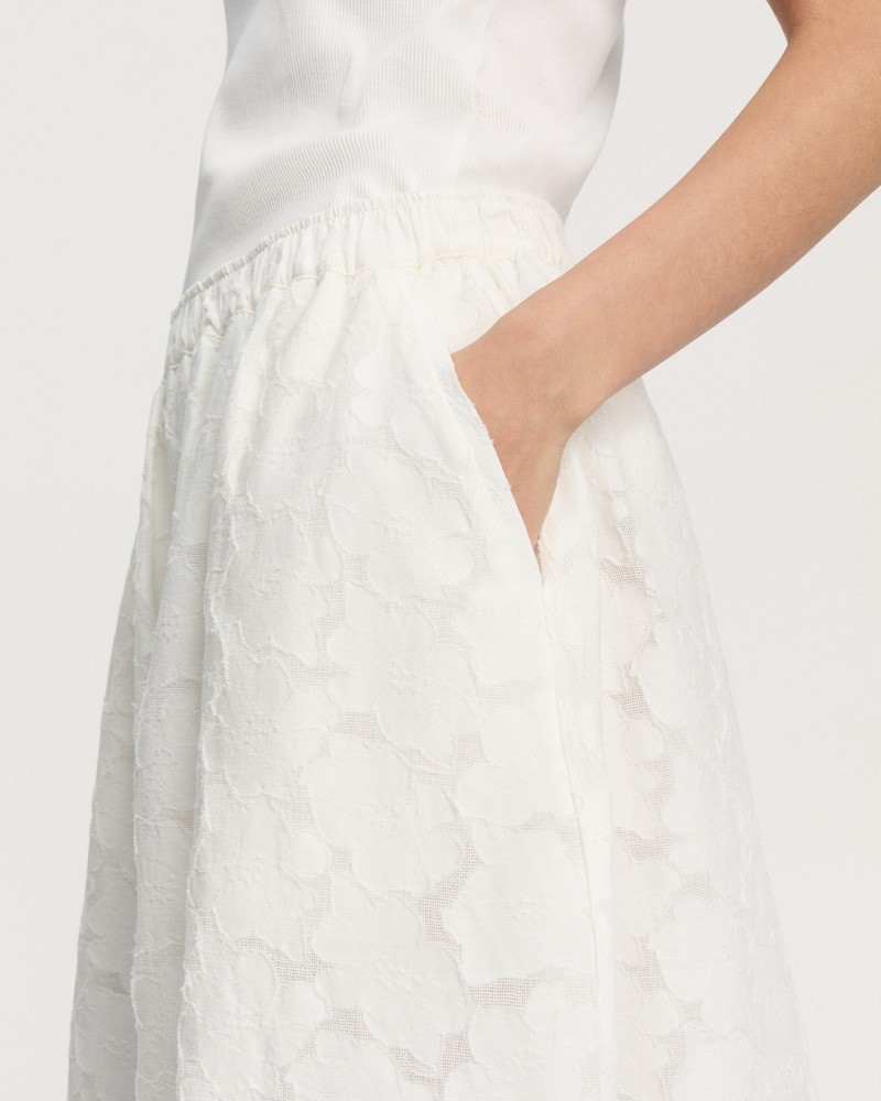 Detalje billede af Aiayu Skirt Laceflower White