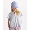 Dorothee Schumacher Baseball Cap Rose Love Baby Blue på model