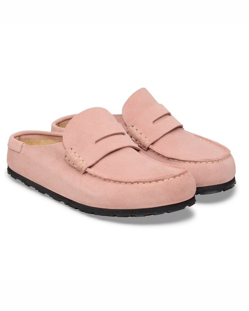 Pack shot af Birkenstock Naples Suede Pink Clay