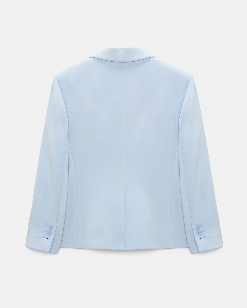 Pack shot af Dorothee Schumacher Jacket Emotional Essence Ice Sky bagfra