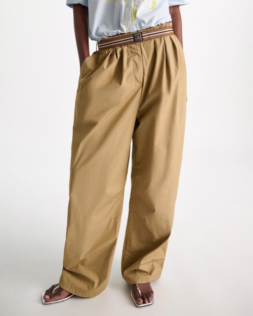 Dorothee Schumacher Pants Poplin Power Desert