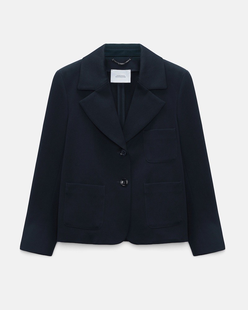 Pack shot af Dorothee Schumacher Modern Structure Jacket Dark Navy