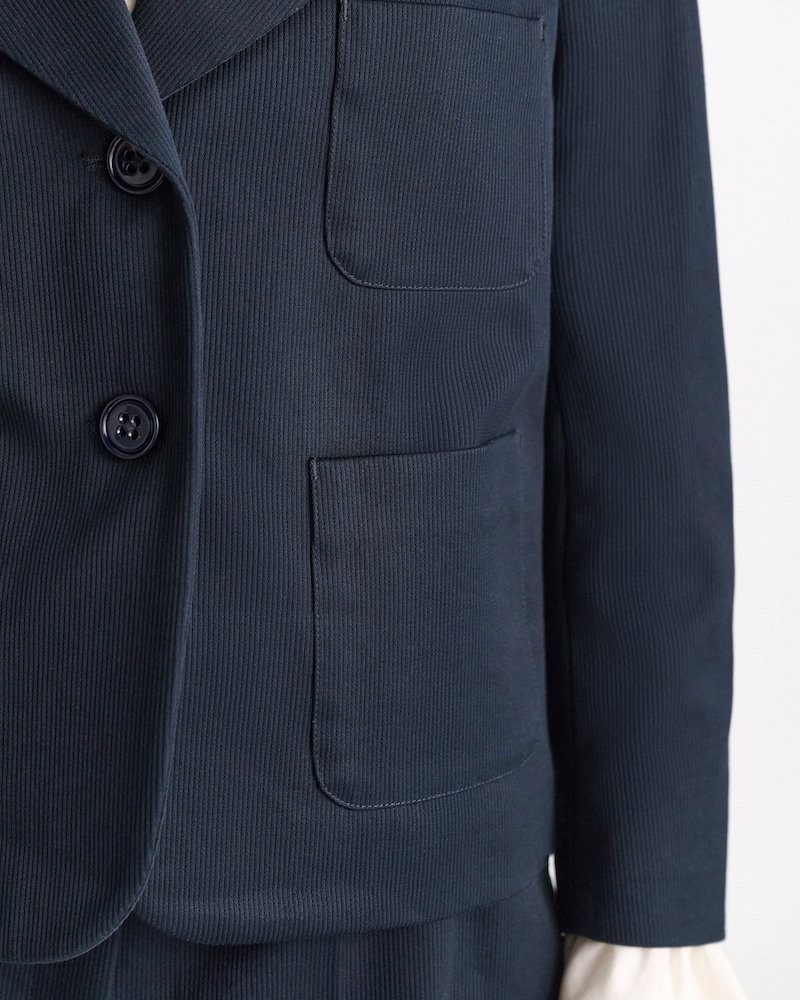 Detalje billede af Dorothee Schumacher Modern Structure Jacket Dark Navy