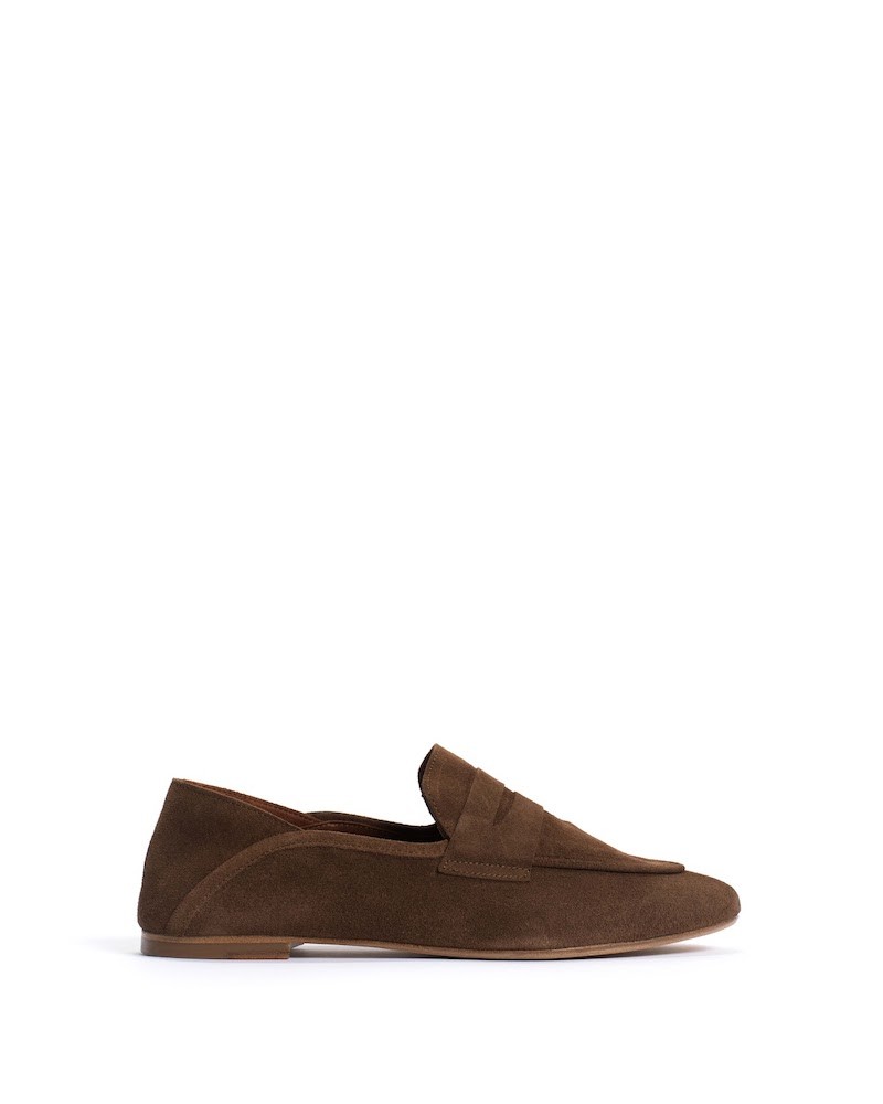 Pack shot af Anonymous Copenhagen Lindsay Loafer Suede Coconut Brown