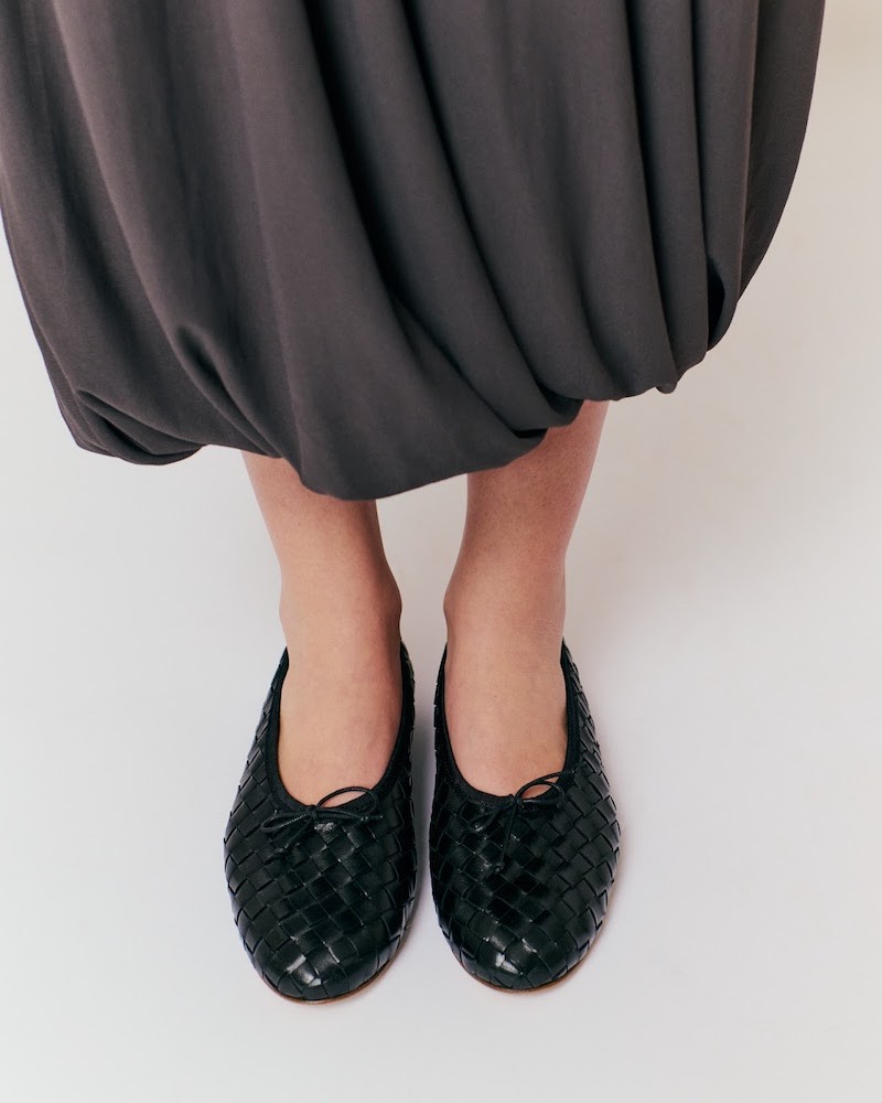 Model billede af Anonymous Copenhagen Sacha Ballerina Interlace Black