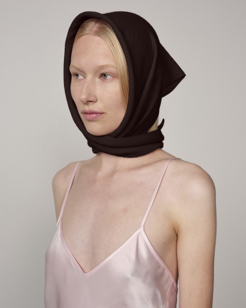 Herskind Beau Knit Scarf Java Brown