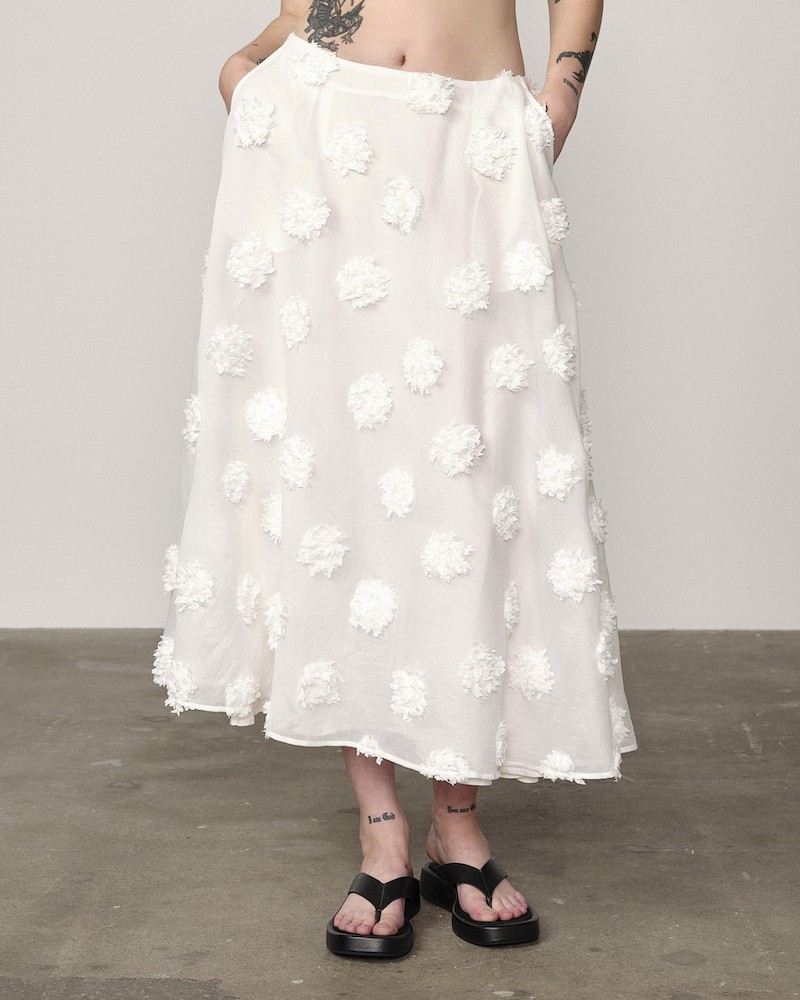 Model billede af Herskind William Skirt White