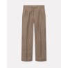 Pack shot af MKDT Studio Phlox Pants Wood på neutral baggrund
