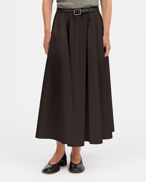 MKDT Studio Novo Poplin Skirt After Dark