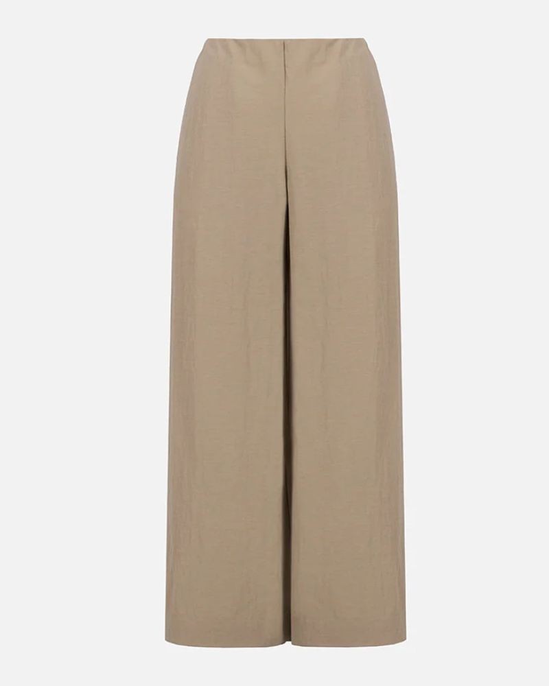 Pack shot af Harris Wharf London Flared Trousers Rayon Dove