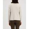 Model billede af Harris Wharf London Blazer Herringbone Loro Piana Cream