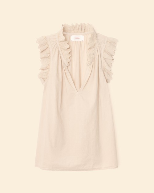 Xirena Bexie Top Parchment