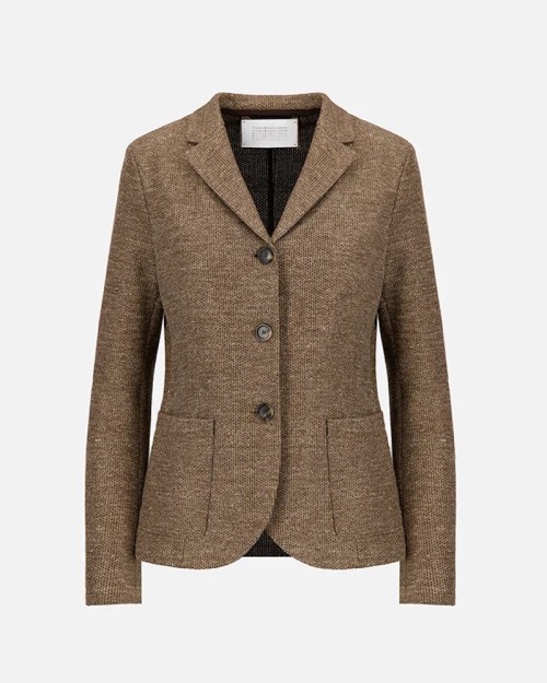 Pack shot af AL3018PDZ Harris Wharf London Fitted Blazer Linen Honeycomb