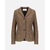 Pack shot af AL3018PDZ Harris Wharf London Fitted Blazer Linen Honeycomb