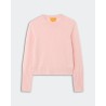 Pack shot af Guest In Residence Compass Shrunken Crew Powder Pink på neutral baggrund