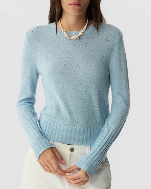 Guest In Residence Compass Shrunken Crew Clear Sky