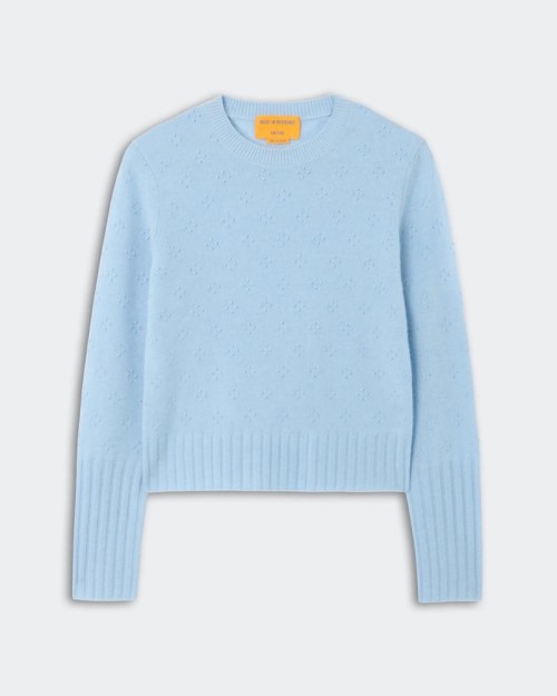 Pack shot af Guest In Residence Compass Shrunken Crew Clear Sky