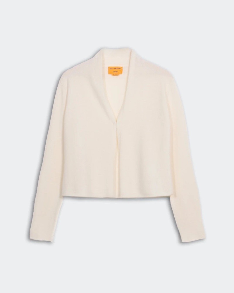 Pack shot af Guest In Residence Stealth Cashmere Cardigan Cream