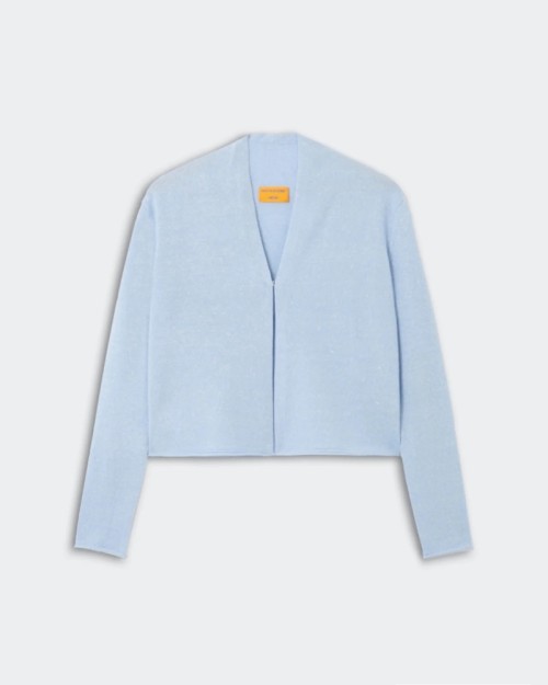 Guest In Residence Stealth Cardigan Clear Sky