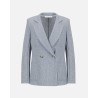 Pack shot af Harris Wharf London Blazer Bicolour Frisé Denim