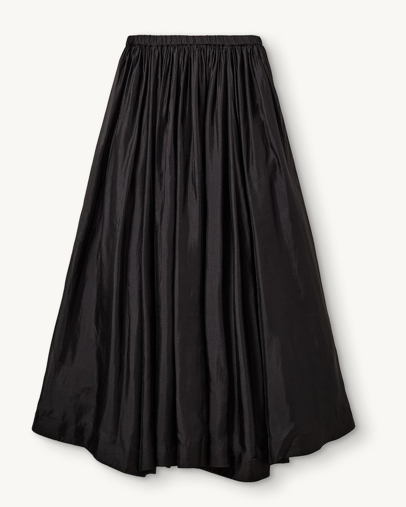 Pack shot af The Garment Gilian Volume Skirt Black bagfra