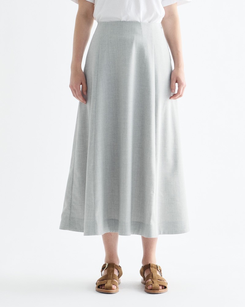 Model billede af Lovechild 1979 Hallie Skirt Light Grey Melange