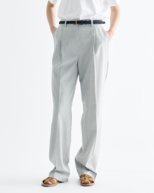Model billede af Lovechild 1979 Lucas Pants Light Grey Melange