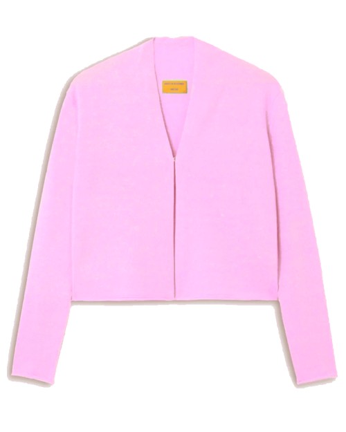 Guest In Residence Stealth Cardigan Powder Pink