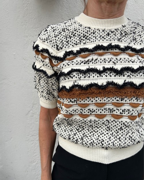 Ulla Johnson Andira Knit Top Scallop