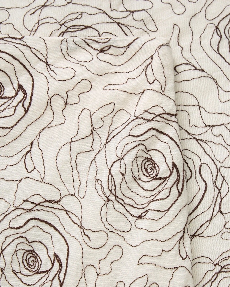 Close up af Skall Studio Mila Skirt Ecru