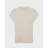 Pack shot af Gerard Darel Lohna Pullover Vest Ecru på neutral baggrund