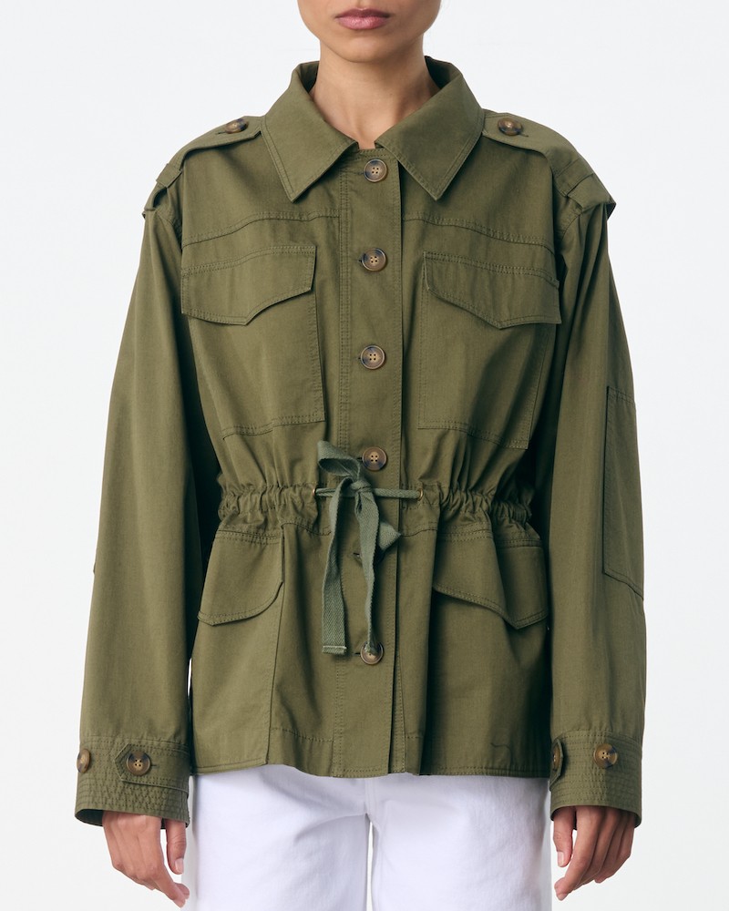 Model billede af Vanessa Bruno Eliane Jacket Vegetal