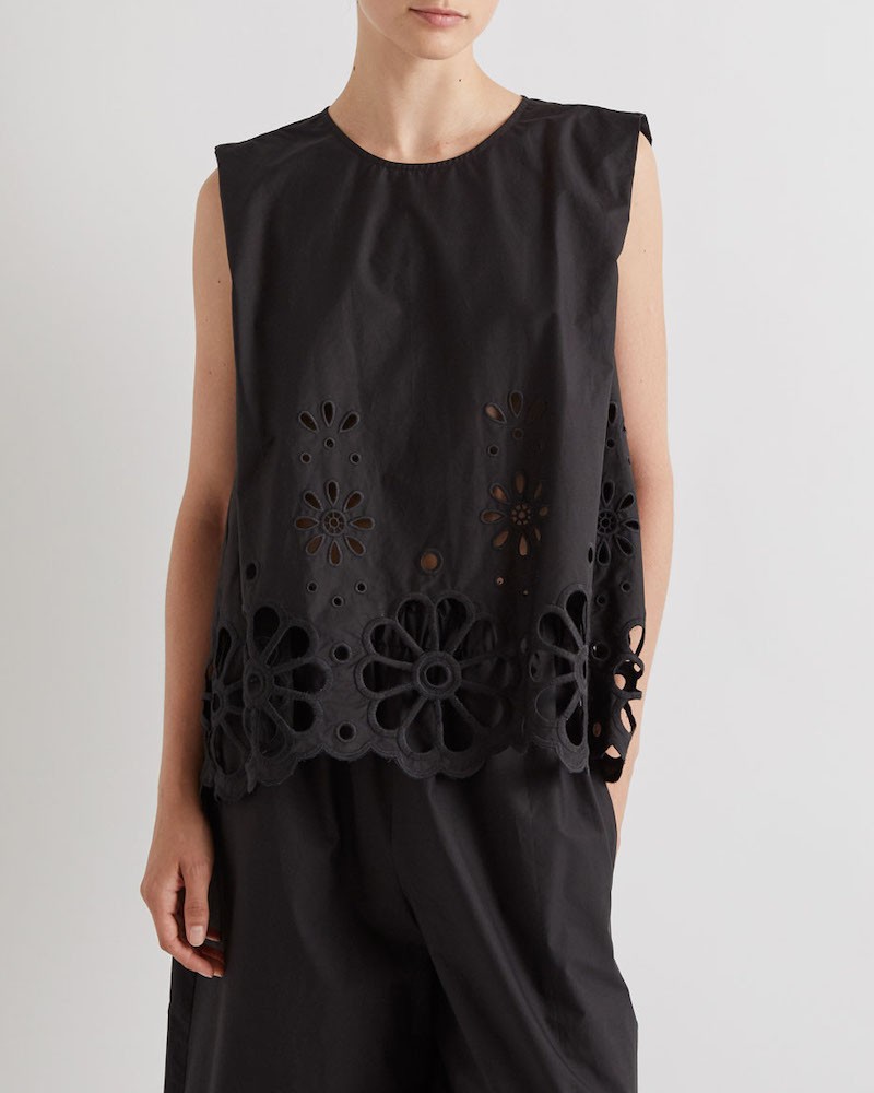 Model billede af Meimeij Top Poplin Black