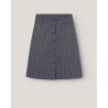 Pack shot af Nué Notes Palmer Skirt Navy på neutral baggrund