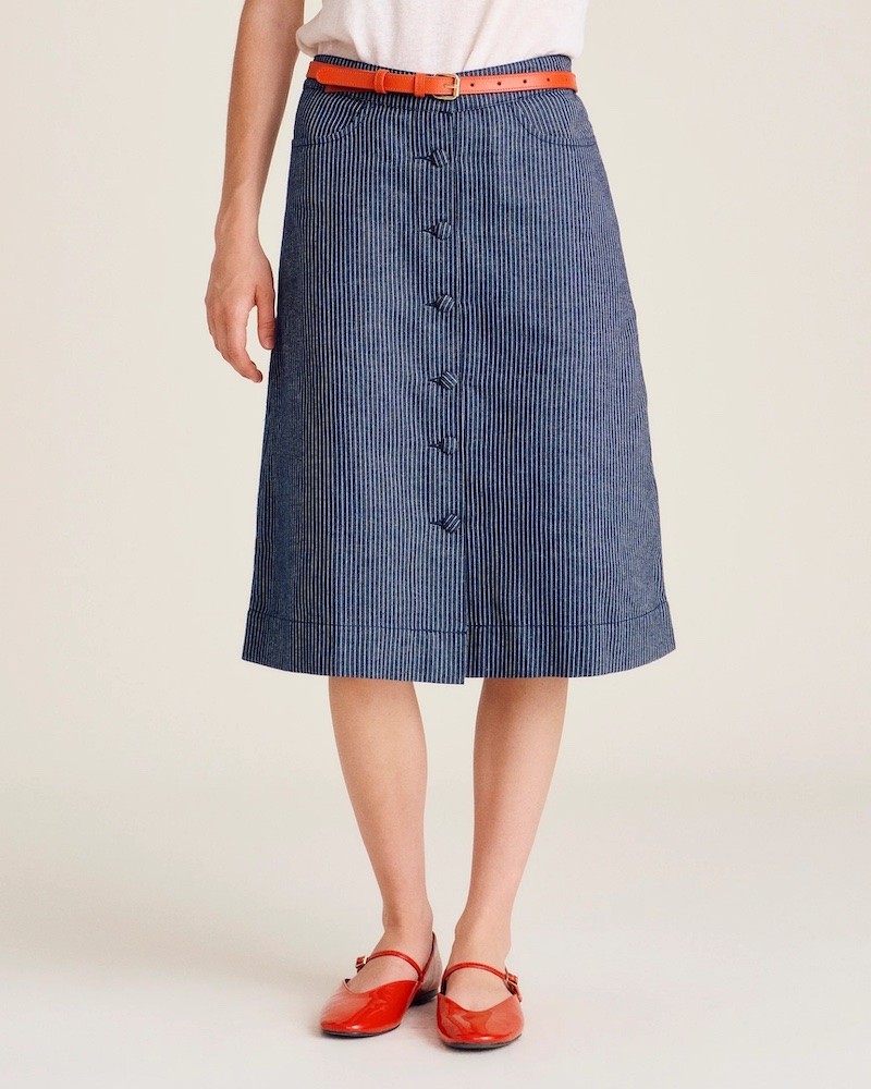 Model billede af Nué Notes Palmer Skirt Navy