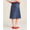 Model billede af Nué Notes Palmer Skirt Navy bagfra