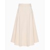 Pack shot af Ulla Johnson The Brigette Midi Skirt Cowrie på neutral baggrund