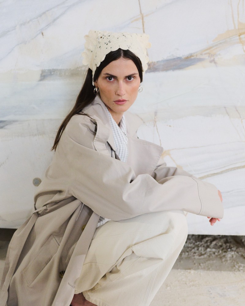 Model billede af Leveté Room Pila 1 Scarf Offwhite