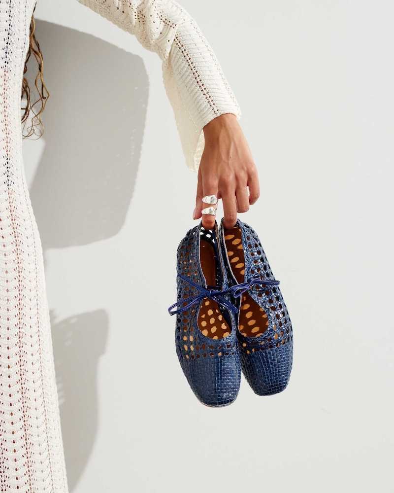 Image billede af Angulus 1698 Flet Ballerina Navy