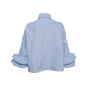 Pack shot af Scarlett Poppies Siena Top Windsurfer Blue bagfra